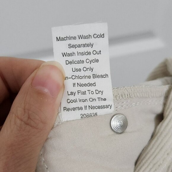 CAbi Straight Leg Pants in Cream - Picture 6 of 6